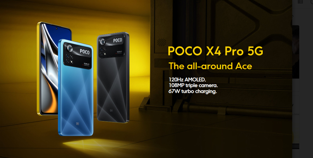 خرید گوشی موبایل شیائومی مدل Poco X4 Pro 5G دو سیم کارت ظرفیت 128/6 گیگابایت